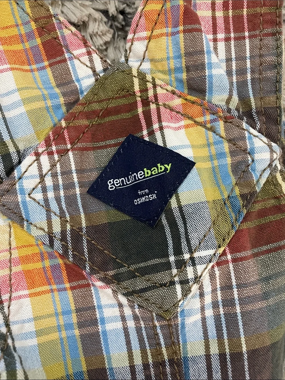 Genuinebaby soft plaid